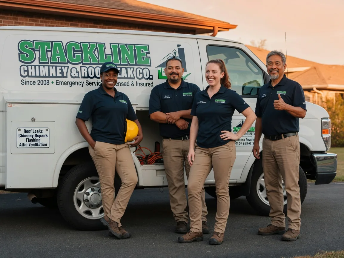 Chimney flashing repair company in Savanna, OK